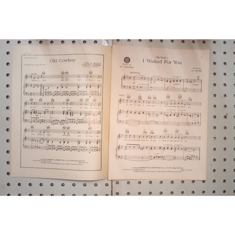 1937 - Im glad I waited for you - Sheet Music