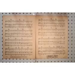 1935 - Alone Marx Brothers - Sheet Music