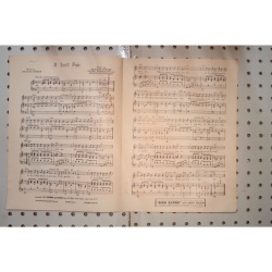 1933 - It isnt fair Sammy Kaye - Sheet Music