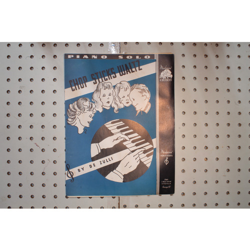 1936 - Chop sticks waltz - Sheet Music