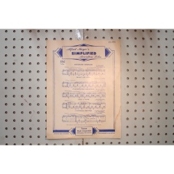 1949 - Mona Lisa Capt. Carey USA - Sheet Music