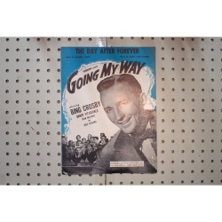 1944 - The day after forever Going My Way, Bing Crosby - Sheet Music