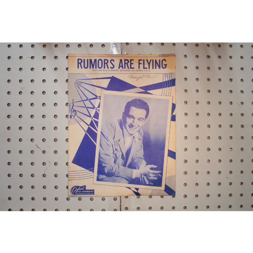 1946 - Rumors are flying - Sheet Music