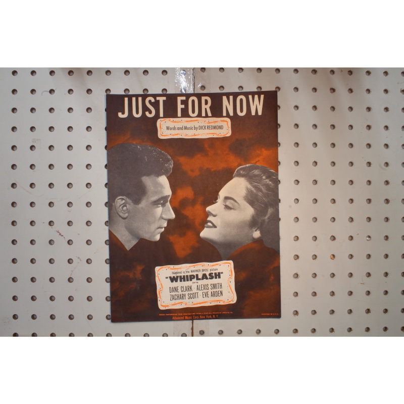1948 - Just for now whiplash - Sheet Music