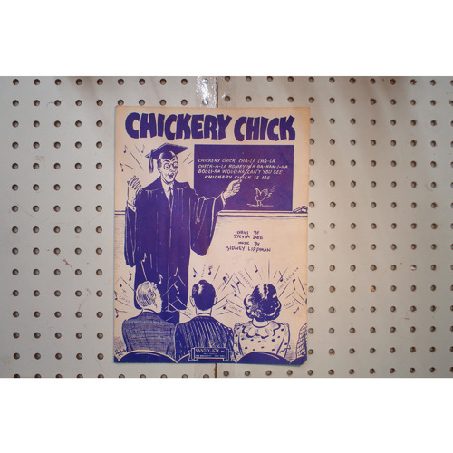 1945 - Chickery  chick - Sheet Music