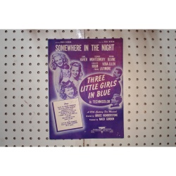 1946 - Somewhere in the night - Sheet Music