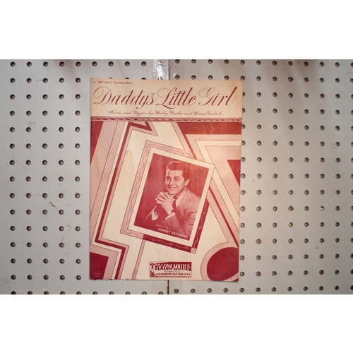 1949 - Daddys little girl Johnny Desmond - Sheet Music