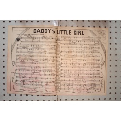 1949 - Daddys little girl Johnny Desmond - Sheet Music