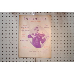 1936 - Intermezzo souvenir de Vienne - Sheet Music
