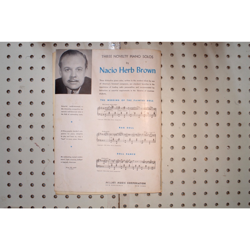 1936 - The whiffenpoof song - Sheet Music