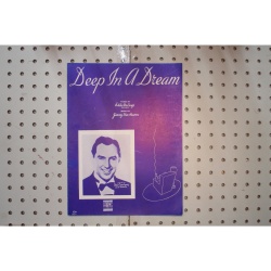 1938 - Deep in a dream - Sheet Music