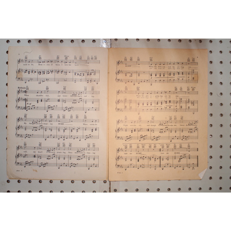 1931 - Home Marlo music - Sheet Music
