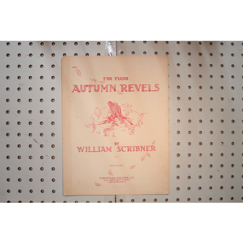 1935 - Autumn revels for piano - Sheet Music