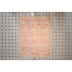 1935 - Autumn revels for piano - Sheet Music