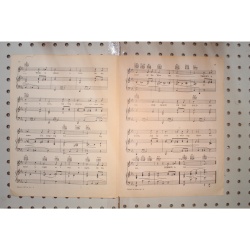 1936 - There is a silver moon on the Golden gate - Sheet Music