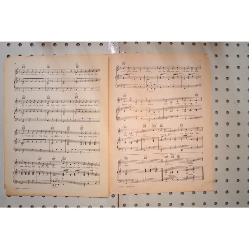 1939 - Chatterbox K Kaiser thats right youre wrong - Sheet Music