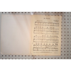 1943 - So tired - Sheet Music