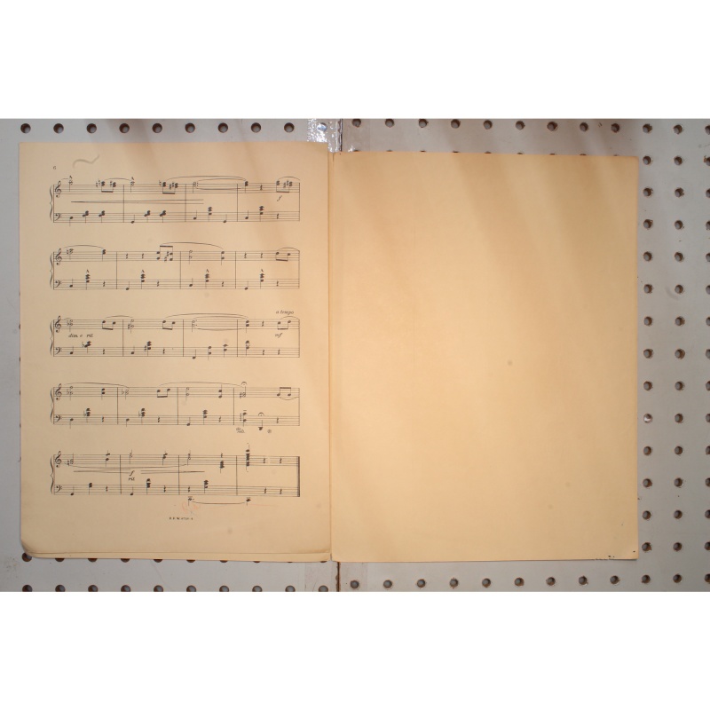 1928 - Carmencita a fragment of old Spain - Sheet Music
