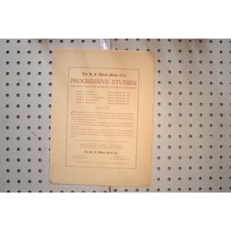 1928 - Carmencita a fragment of old Spain - Sheet Music