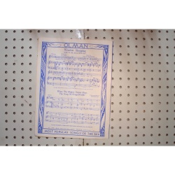 1933 - There was a night on the water - Sheet Music