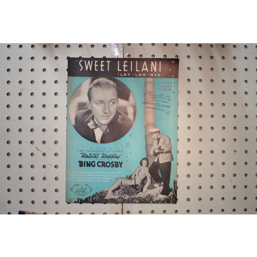 1937 - Sweet Leilani Bing Crosby - Sheet Music