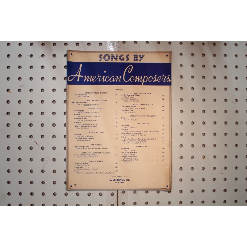 1950 - Songs by American composers - Sheet Music