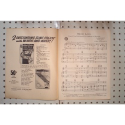 1912 - Moon love Mack David - Sheet Music