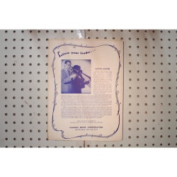 1912 - Moon love Mack David - Sheet Music