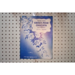 1942 - Theme from Griegs piano Concerto - Sheet Music