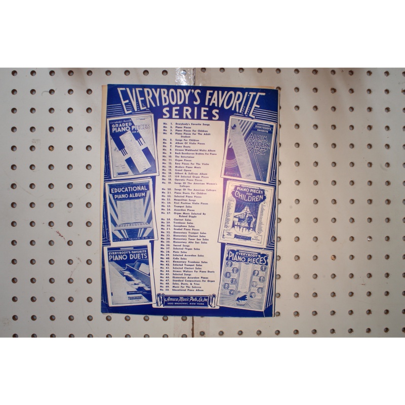 1942 - Theme from Griegs piano Concerto - Sheet Music