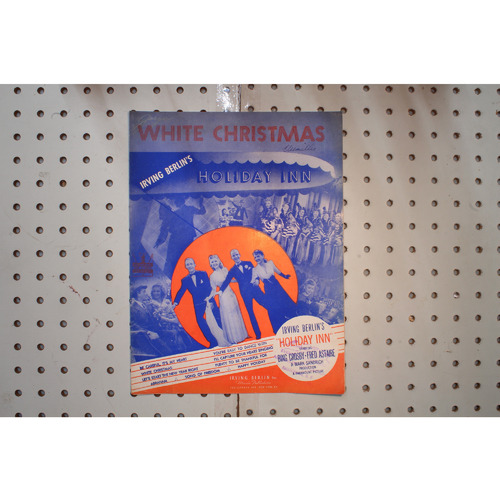 1942 - White Christmas Irving Berlin Holiday Inn - Sheet Music
