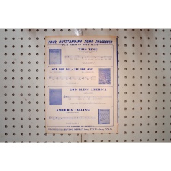 1942 - White Christmas Irving Berlin Holiday Inn - Sheet Music