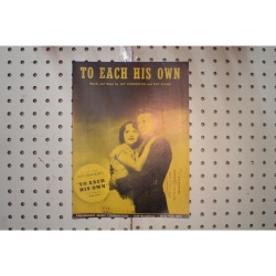 1946 - To each his own - Sheet Music