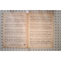 1930 - To the land of my own romance Victor Herbert - Sheet Music