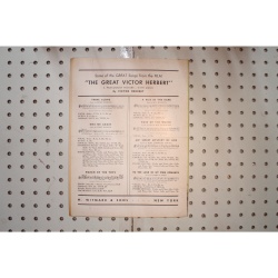 1930 - To the land of my own romance Victor Herbert - Sheet Music