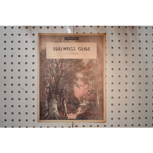 - Early 1900s Edelweiss glide Vanderbeck - Sheet Music