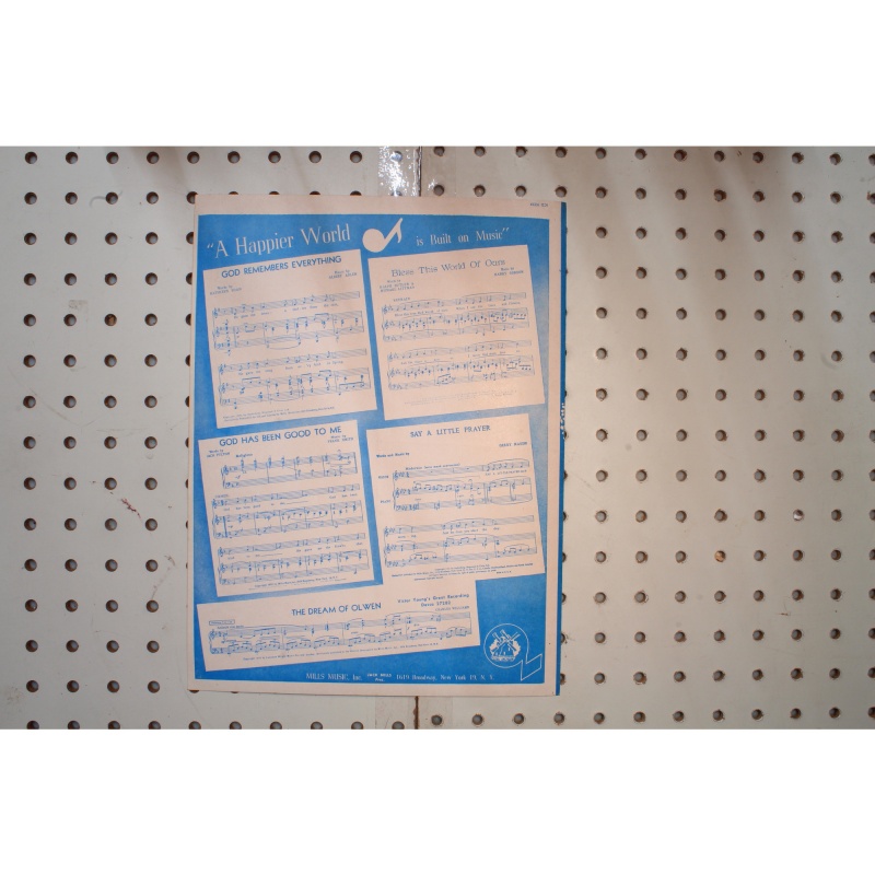 1951 - Blue tango Leroy Anderson - Sheet Music