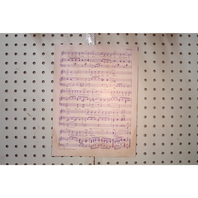 1947 - Maybe youll be there - Sheet Music