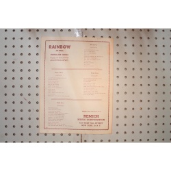 1927 - Thinking of you Fred Astaire three little words - Sheet Music