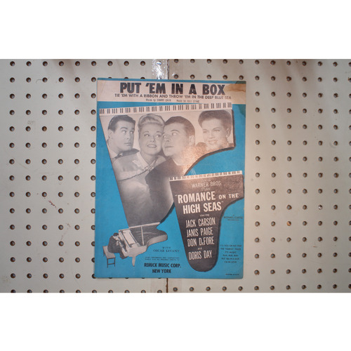 1948 - Put em in a box romance on the high seas - Sheet Music