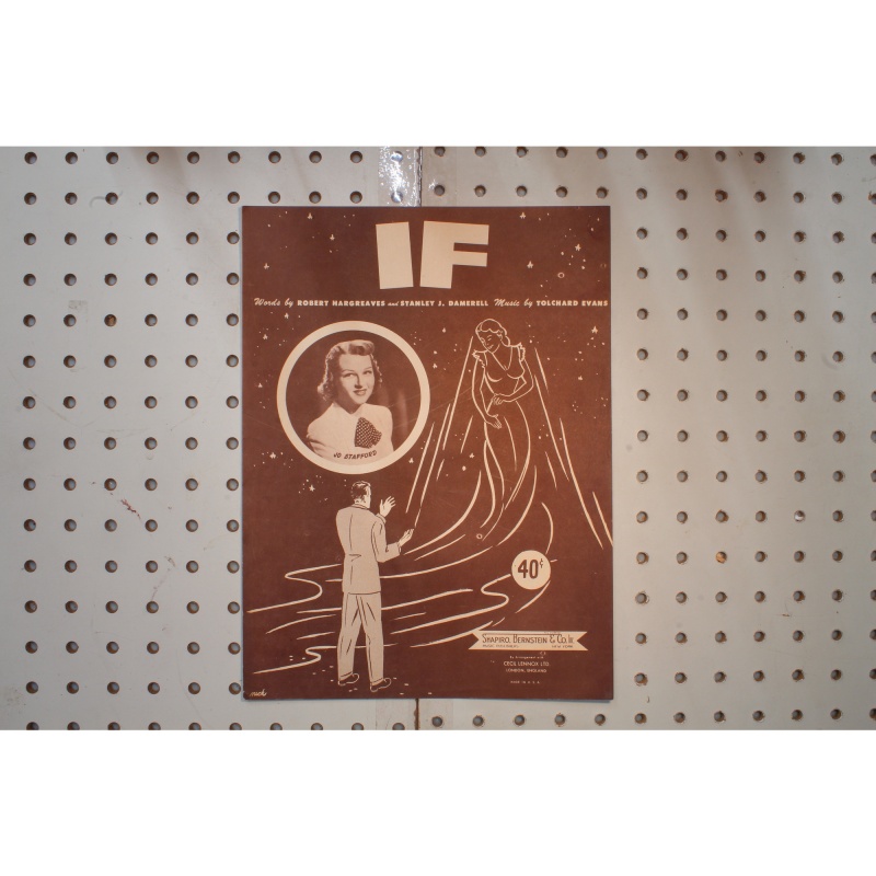 1934 - If Jo Stafford - Sheet Music