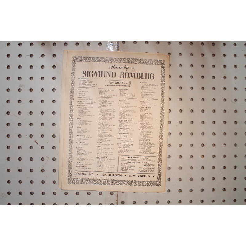 1914 - Vienna my city of dreams Kim Gannon - Sheet Music