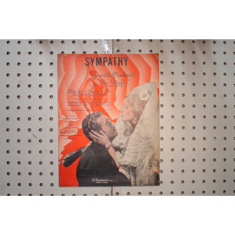 1912 - Sympathy the firefly - Sheet Music