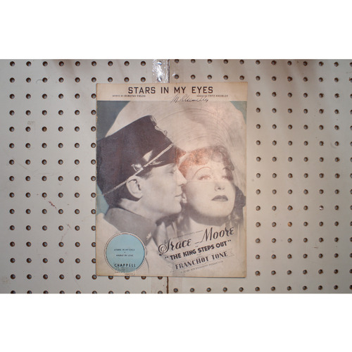 1936 - Stars in my eyes the King steps out - Sheet Music