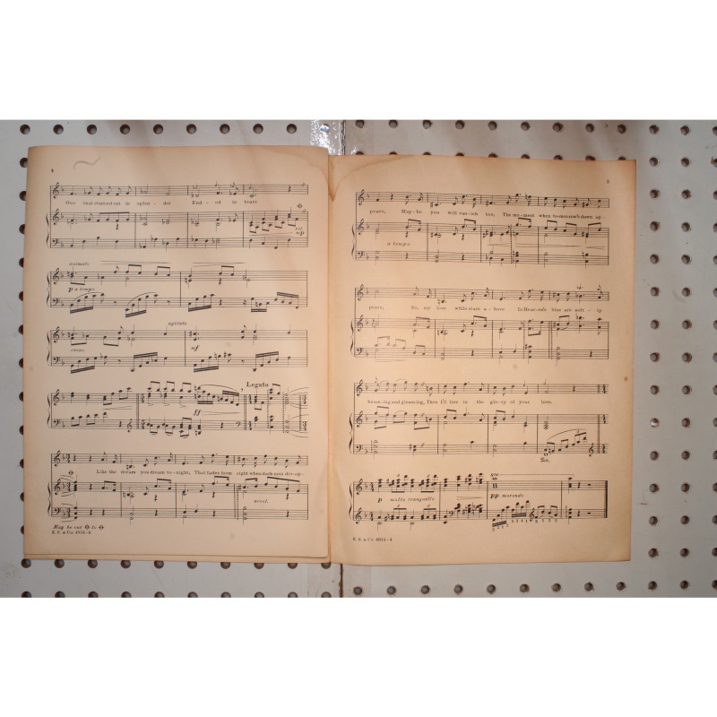 1940 - A love story intermezzo - Sheet Music