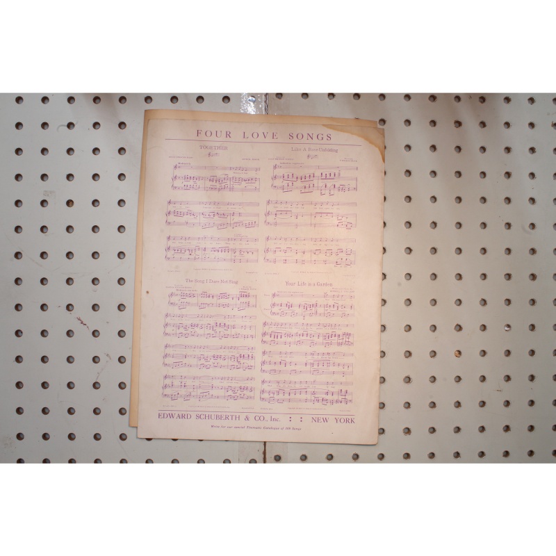 1940 - A love story intermezzo - Sheet Music