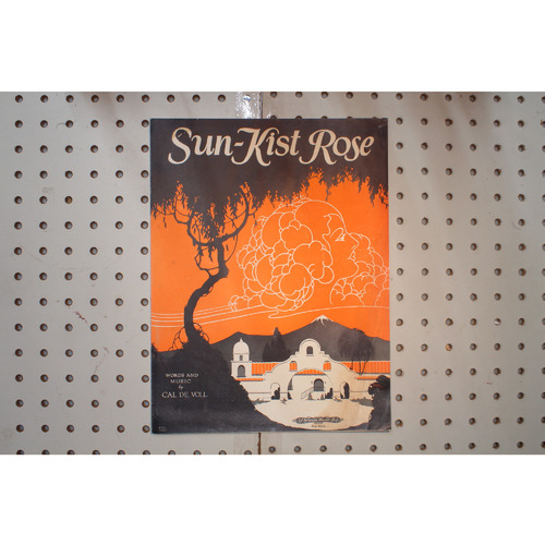 1923 - Sun-kist rose - Sheet Music