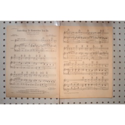 1930 - Something to remember you by threes a crowd - Sheet Music