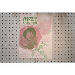 1928 - Jeannine I dream of lilac time - Sheet Music