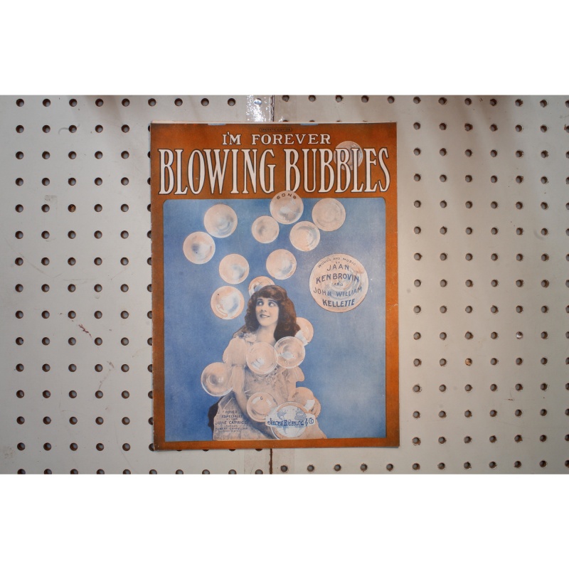 1919 - Im forever blowing bubbles - Sheet Music